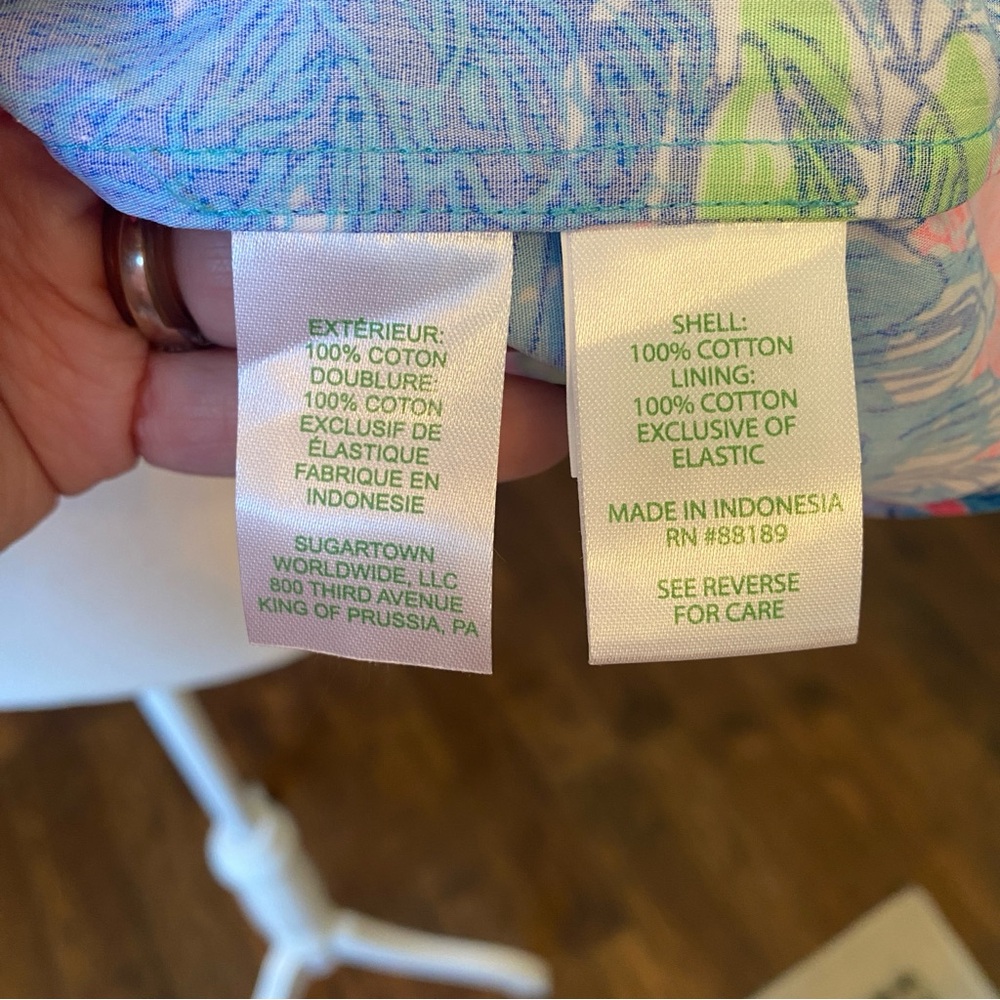 Lilly Pulitzer • Kay Babydoll Top • Beach House Blooms • Size 16 • NWT - Picture 6 of 8